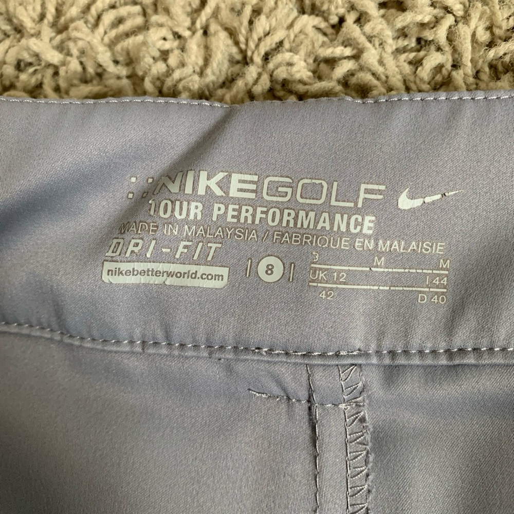 Nike Golf size 8 gray athletic skort - Picture 2 of 4